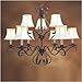 Liz Jordan Lighting LJW12032 Oil Rubbed Bronze East Side Mid Sized Chandelier from th...