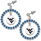 NCAA West Virginia Mountaineers LogoArt Spirit Earrings