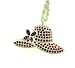 New CHIC 18K Plated Gold Ladies Red Hat Pendant Watch
