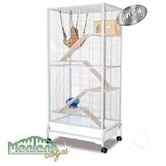 Nagervoliere, K�fig f�r Nager "Degu Kansas II" - Antik im Bauhaus Stil