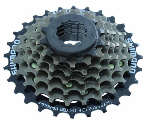 Shimano 7 Speed Cassette CS-HG20-7 (Brown/ Black) On Sale