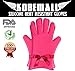Kobemall *Gorgeous New* Pink Silicone Over Mitts (1 X Pair) * Great for BBQ * Handle Hot Pans with Ease * Better Than Woolen Oven Mitts * Simply Handle Hot Food in the Kitchen and BBQ * Protect Hands From Being Burnt * Best Deal on Amazon*