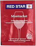 Wine Yeast (10 Packs) Montrachet Red Star for Wine Making