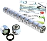 10 Pc Lifesaver Pro-pack Neoperl 0.5 Gpm Easy Clean Aerator / Smart Lime Care Multiple Laminar Stream Bathroom Faucet