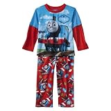 Toddler Boys Sleepwear Thomas Blue/Red Long-Sleeve Pajama Set