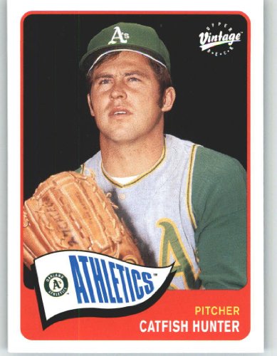 2003 Upper Deck Vintage #21 Catfish Hunter - Oakland Athletics (Baseball Cards)