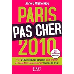 Paris pas cher 2010