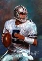 Dallas Cowboys (Tony Romo, In Action) Sports Poster Print - 11" X 17"