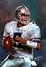Dallas Cowboys (Tony Romo, In Action) Gold Wood-Mounted Sports Poster Print - 11