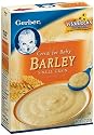 Gerber Barley Cereal, 8-Ounce Boxes (Pack of 12)