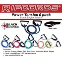 Ripcords Exercise Bands - Black Sniper Edition 6-pack