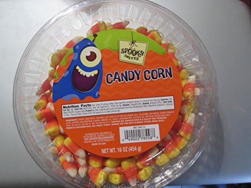 Candy Corn 16 Oz in Plastic Tray