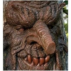 Home Garden Decoration Spirit Oak Tree Sculpture Statue New