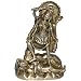 Hindu Goddess Kali Brass Sculpture 5 x 2.75 x 7.5 inches
