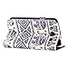 Tradekmk Totem Elephant Pattern PU Leather Slim Fit Folio Magnet Wrist Strap Wallet Stand Case Cover for Galaxy S3 Bundle with Stylus, Screen Protector & Cleaning Cloth