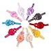 Lookatool Upgrade 10pcs Baby Girl Elastic Multicolor Flower Headband Rhinestone Hair Band