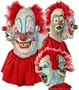 Clowning Around 4 in 1 Creepy Clown Mask