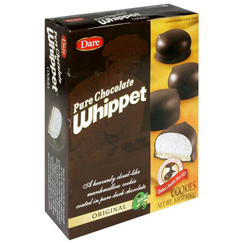 Dare Whippet Cookies, Original, 8.8-Ounce Packages (Pack of 12) by Dare