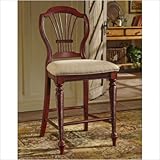 Wilshire Cranberry Counter Stool (Set of 2)