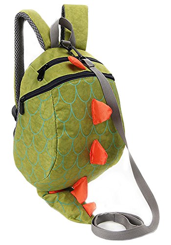 green dinosaur backpack