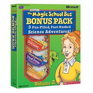 Click here to buy Magic School Bus 3-CD Bonus Pack Vol 2: Dinosaurs, Solar System and Earth by Microsoft.