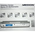 Medion MD81602 Unterbau Design Stereo CD-K�chenradio unterbauf�hig mit Timer ca. 35 x 7,5 x 30,4cm