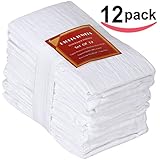 Flour-Sack-Towels Dish-Cloth Kitchen-Towels Pure Cotton 12-Pack, 28x28 Inch By Utopia Kitchen