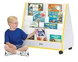 Mobile Pick-A-Book Stand - 1 Sided - Purple - School & Play Furniture