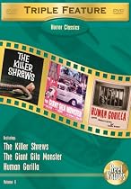 Horror Classics Triple Feature, Vol. 8 (Killer Shrews / The Giant Gila Monster / Human Gorilla)