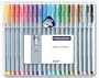 Staedtler Triplus Fineliner 334 SB20 Desktop Box - 20 Assorted Colours Staedtler Triplus Fineliner 334 SB20 Desktop Box - 20 Assorted Colours
