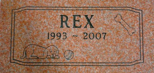 Childrens Toyshop  Pet Supplies : Standard Granite Pet Grave Maker