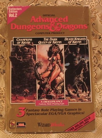 Official Advanced Dungeons & Dragons Collectors Edition Vol.2 - Champions of Krynn, Death Knights of Krynn, The Dark Queen of Krynn