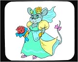 Mouse Pad with dress, wedding, rodent, mouse