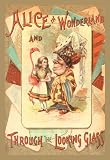 Alice in Wonderland and Through the Looking Glass 12x18 Giclee on canvas