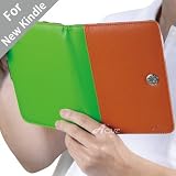 Acase(TM) Classic Leather Case (Orange/Green/Brown) for 4th Generation 6