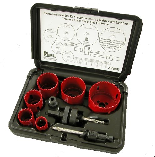 Tools: MK Morse AV04E Master Cobalt Bi Metal Hole Saw Electricians Kit