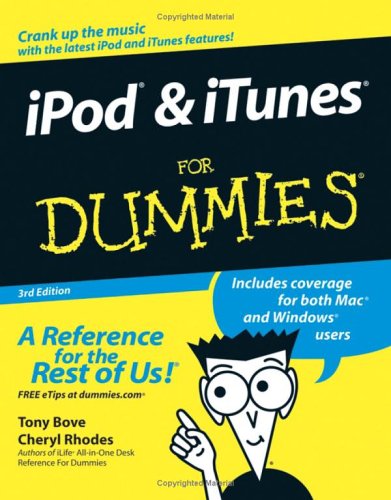 IPod and ITunes for Dummies