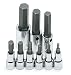 Sk 19734 9 Piece 3/8 & 1/2 Drive Metric Hex Bit Socket Set