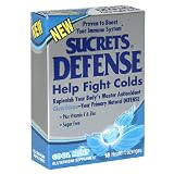 Cold, Flu & Cough Treatment Supplies item: Sucrets Defense Health Lozenges, Sugar Free, Cool Mint, 18-Count Package (Pack of 3)