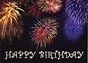 Fireworks Personalized Business Birthday Cards (25)