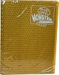 Monster Protectors Binder Album - YELLOW / GOLD (YuGiOh!, Pokemon, Magic and other Gaming Cards)