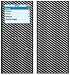 Black Carbon Fiber Weave Design Decal Skin Sticker for Apple iPod nano 2G (2nd Generation) 2GB/ 4GB/ 8GB Player