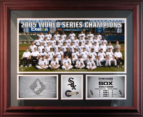 Chicago White Sox Framed Healy Plaque - 2005 World Series Champs