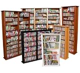 Regular Double Media Storage Tower, 50H x 52W x 9-1/2D