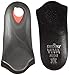 Pedag Viva Mini | 3/4 Leather Arch Support Inserts | Handmade in Germany | Plantar Fasciitis Relief | Heel Cushion | Metatarsal Support Pad | Low Profile Shoe Insoles | Black | Men US 11/ EU 44