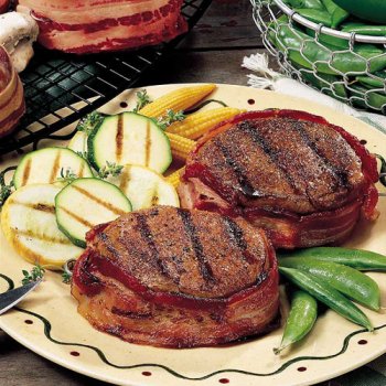 Filet Mignon-Premium Bacon Wrapped by Burgers