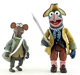 Muppets Exclusive Treasure Island Pirate Rizzo & Cabin Boy Gonzo Action Figur...