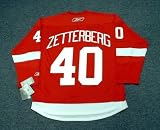 HENRIK ZETTERBERG Detroit Red Wings REEBOK RBK Premier Home Hockey Jersey, XL