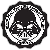 Star Wars Darth Vader car bumper sticker decal 4" x 4"