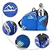 Outdoor Waist Bag, Sunhiker Sports Water Resistant Waist Pack with Water Bottle (Not Included) Holder, Running Belt Bag Pouch Fanny Pack for Hiking Running Cycling Camping Climbing Travel(Blue)